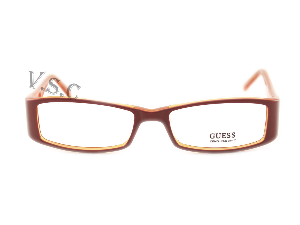 GUESS GU 1553 EYEGLASS EYEGLASSES OPTICAL BRN X51 715583131262  